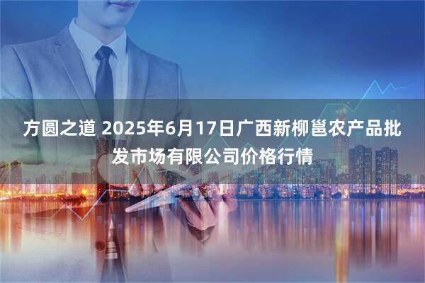 方圆之道 2025年6月17日广西新柳邕农产品批发市场有限公司价格行情